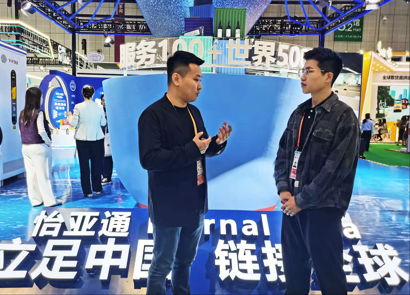 进博故事丨尊龙凯时王辉：进博会增进商业和文化交流